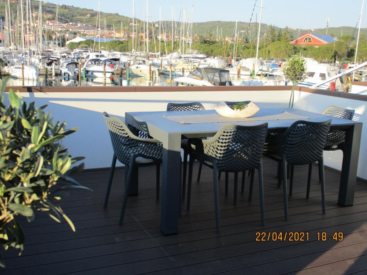 Sunset floating house Villa Portorož Eksteriør billede