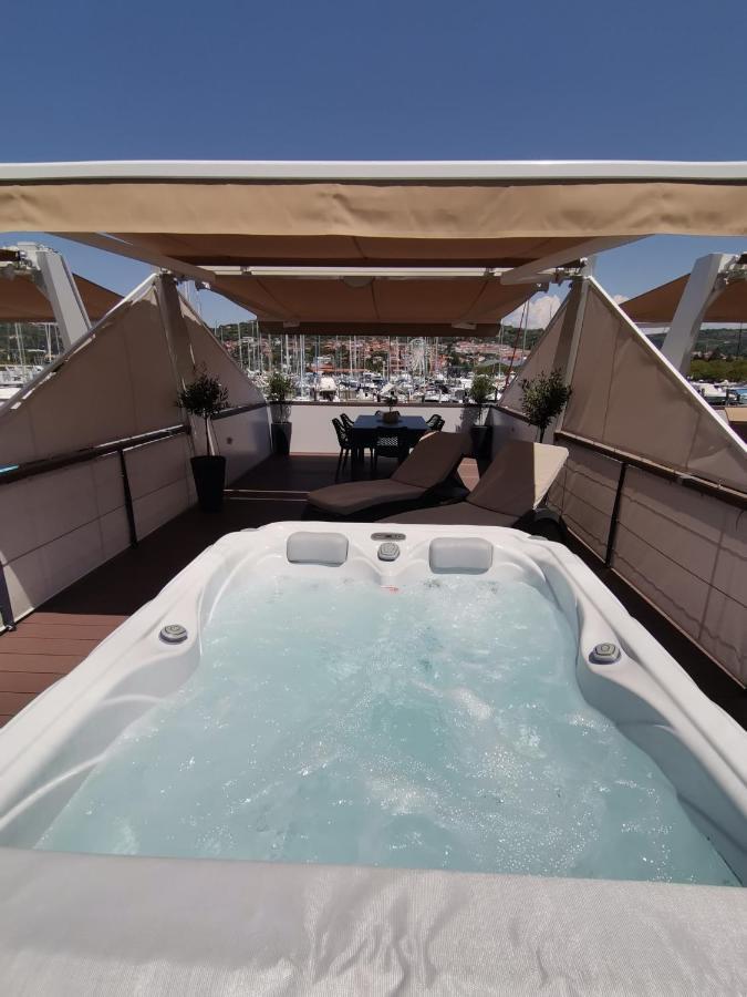 Sunset floating house Villa Portorož Eksteriør billede
