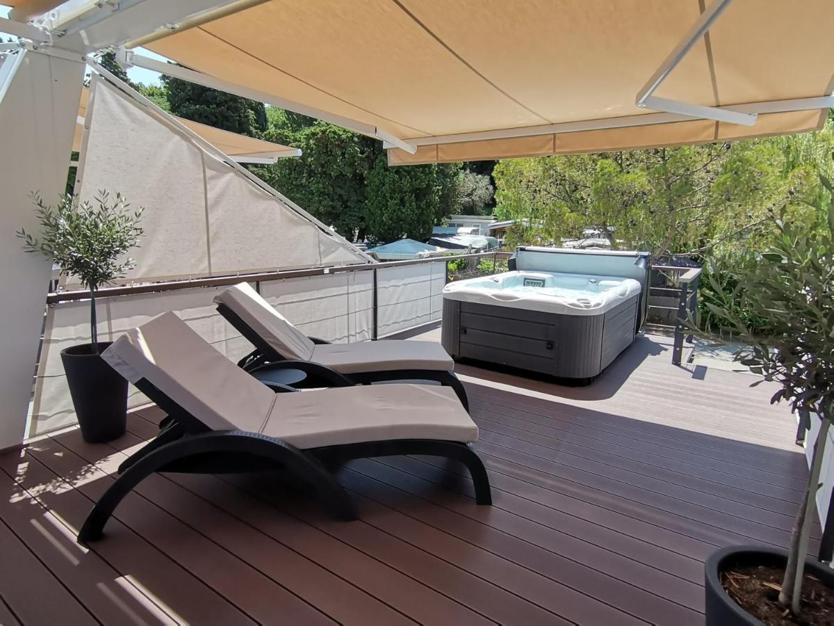 Sunset floating house Villa Portorož Eksteriør billede