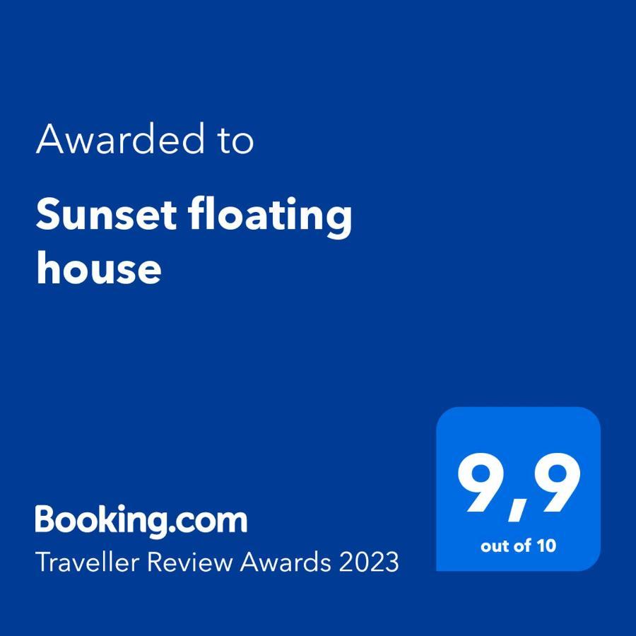 Sunset floating house Villa Portorož Eksteriør billede
