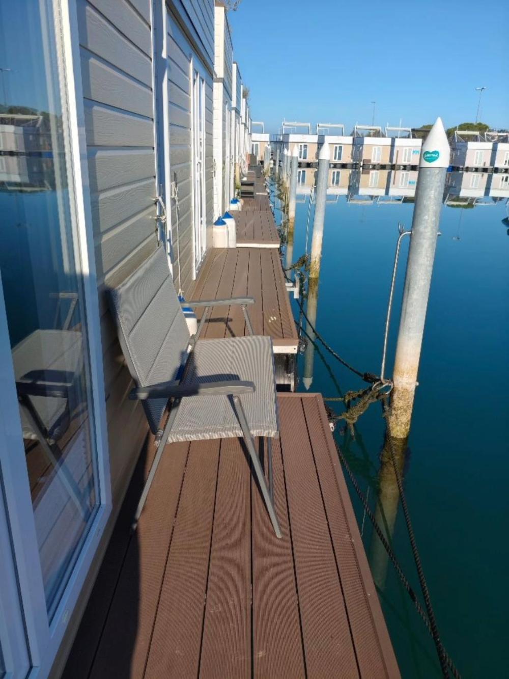 Sunset floating house Villa Portorož Eksteriør billede